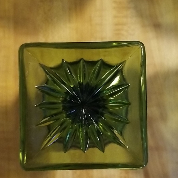 Indiana Glass Co., Colony Park Lane Green, - Picture 4 of 8